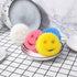 Smiley Magic Sponge Scrub Sponges Tableware Scrubbers Car Cup Cleaning Strong Decontamination Scouring Pad Loofah Type Kitchen Cleaning Sponges No...