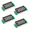 Create idea 4Pcs Battery Capacity Indicator Module 3-34V Battery Charge Indicator Module 5mA Compatible with 1S 2S 3S 4S 5S 6S 7S 8S...