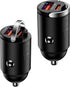 USB C Car Charger Adapter, 2Pack PD+QC Dual Port iPhone Car Charger Fast Charging Type C Cigarette Lighter Charger for iPhone 15/15 Pro Max/15 Plu...