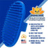 Bodhi Dog Shampoo Brush, Grooming Shampoo Brush for Pets, Short Hair Dog Scrubber, Blue, 2 Count...