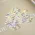 LONGWIN 60pcs AB Butterfly Crystal Beads 10mm Vertical Hole Adabele Austrian Butterfly Glass Pendants Beads Charms for DIY Project Earring, Neckla...