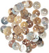 50 Pcs 2 Holes Sewing Round Craft Buttons 0.5inch (13mm) Craft Shell Buttons Shell Pearl Buttons for Shirts Clothes DIY Accessories...