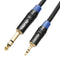 tisino 1/8 to 1/4 Stereo Cable, 3.5mm to 1/4 Adapter Aux Cord Stereo Audio Cable for Guitar, Keyboard Piano, Laptop, Home Theater Devices, Speaker...