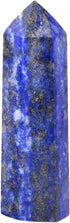 SUNYIK Gemstone Healing Crystal Points Wand, Single Terminated Wand Prism for Meditation, Lapis Lazuli, Pack of 4...