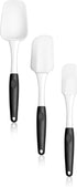 Artaste 43082 Non-Stick Silicone Spatula Set with Rubber Handle, 3-Piece...