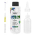OBSEDE Craft Glue Dries Clear Art Adhesive 4fl oz/120ml with Fine Metal Tip Bottle Applicator Kit for DIY Crafts Glitter Paper Card Decoupage Scra...