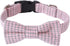 Love Dream Dog Collar Bow Tie Collar Soft & Comfy Bowtie Collars for Small Medium Large Dogs, Adjustable Dog Collar with Quick Release Buckle (M, ...
