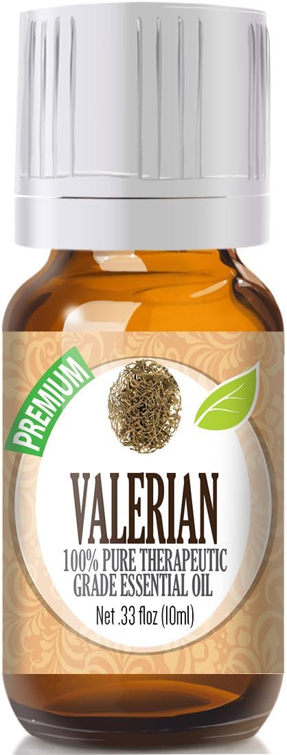 Healing Solutions 10ml Oils - Valerian Essential Oil - 0.33 Fluid Ounces...