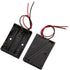 6 Pieces 3 Slots x 1.5V AAA Battery Case Holder Battery Spring Clip Storage Box with 6 inches Wire Leads...