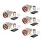 XRDS -RF 5 Pack N Male Crimp Connector 50 ohm N Male Plug Rf Crimp Connector for LMR400 Belden 9913 RG8...