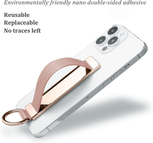 Phone Grip?Love Handle Phone Grip?Phone Grips for Back of Phone?Phone Finger Holder?Phone Accessories Grip?Phone Kickstand?Phone Loop Strap with M...