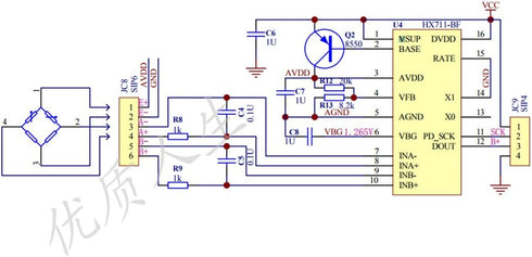 CHENBO(TM) 5 Pcs HX711 Weighing Sensor Dual-Channel 24 Bit Precision A/D Module Pressure Sensor...