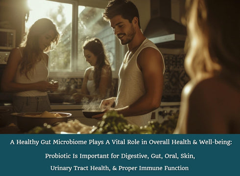 Prebiotic + Probiotic for Women and Men, Gas, Bloating, Diarrhea Constipation, Gut, Digestive and Urinary Health, Immune Support, 60 Capsules...