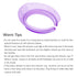Kair Air Cushioned Bath Visor, Shower Cap For Kids, Hair Washing Hat For Toddlers Adults, Purple...