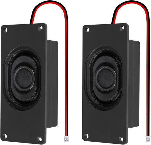 2Pcs Audio Speaker 3 Watt 8 Ohm Speaker 8ohm 3W Loundspeaker JST-PH2.0 Interface Speaker for Small Electronic Projects Advertising Machines LCD TV...