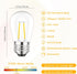 Svater 15 Pack 2W S14 Replacement LED Bulbs for Outdoor String Light, Dimmable Plastic Vintage Edison Bulb Lights, E26 Base,IP65 Waterproof, Warm ...