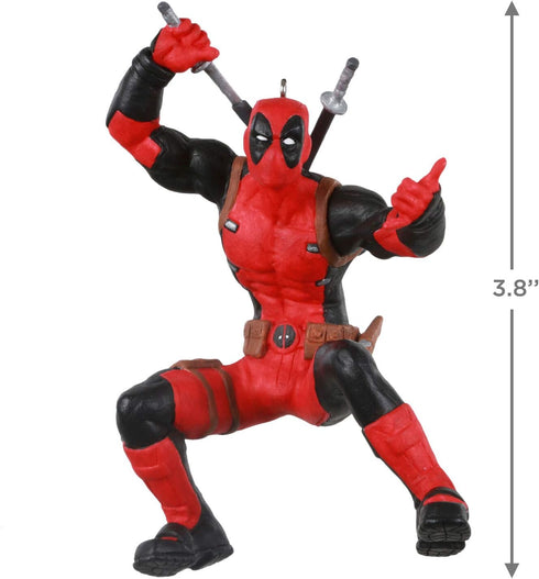 Hallmark Keepsake Christmas Ornament 2020, Marvel Deadpool (1799QXI6194)...