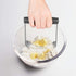 iNeibo Professional Baking Tools Biscuit Cutter Set Dough Blender/Cutter Round Cookies Cutter with Handle + Pastry Scraper+Egg Separator Heavy Dut...