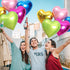 15pcs Heart Foil Balloon, 18inch Blue Gold Green Heart shap Mylar balloons for Romantic Love Wedding Birthay Party Decorations...