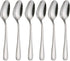 Spoons Dinner Spoons Stainless Steel 18/0 of Dessert Spoons 6 Pcs for Home, Kitchen Restaurant, Dishwasher Safe, 7.08 Inches, Silver...