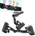 Adjustable, Foldable, and Twistable Copy Holder Clip - Easel Accessory – Double Head Painting Clip – Easel Accessory, Pack of 2 (Black)...