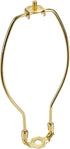 Aspen Creative 20003-12, 9" Lamp Harp with Saddle in Polished Brass Finish, 2 Pack...