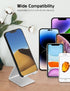 Desktop Cell Phone Stand Holder, Aluminum Solid Portable Universal Desk Stand for iPhone 16 15 14 13 12 11 X 8 7 6 Plus 5 Ipad 2 3 4 Mini Samsung ...