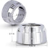 YUFANYA 2.5Inch Projector Shrouds Silver Mask for 2.5 inch Projector Lens Car Projector Lens Retrofit Accessories...