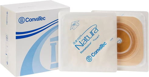 ConvaTec Sur-Fit Natura Stomahesive Wafer, 125264, 1-3/4" Flange 10/Box...