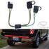 4 Way Y-Splitter Plug Universal for Tailgate Light Bar and Trailer Lights Plug & Play Adapter Extension Harness Wiring Plug 4 Pin Connectors...