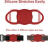2pcs Airtag Dog Collar Holder, Waterproof Silicone Case for GPS Tracker Scratch-Resistant Protective Airtag Case Air Tag Holder for Dogs Cats Pet ...