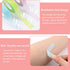 Rolybag 4 Colors Eyelash Extension Tape Breathable Eyelash Tape with Heart Shaped Tape Cutter Adhesive Non Woven Eyelash Tape Ladies Makeup Eyelas...