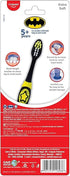 Colgate Batman Toothbrush for Children with Suction Cup, Kids 5+ Years Old, Extra Soft, Pack of 6...