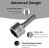 9pcs Nut Driver Drill Bit Set Impact Ready Socket Bit Chuck Adapter 1/4" Hex Shank 5-13mm Metric Socket Strong Sleeve Wrench Screw Power Drill Ada...