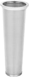 Cold Brew Coffee Filter for 64 OZ Wide Mouth Mason Jar, 304 Stainless Steel Strainer with Seal Ring for Iced Drinks, Sun Tea Infuser and Cold Brew...