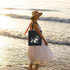 ORIGACH DIY Canvas Tote Bag Embroidery Kit with White Rose Pattern for Beginners, Floral Embroidery Shoulder Bag Set for Adults, Complete Embroide...