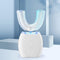 Ultrasonic Toothbrush Adult Electric Toothbrush?Sonic Toothbrush 360° Oral Cleaning Wireless Charging & LED Light|IPX7 Waterproof U-Shaped Brush H...