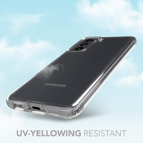 tech21 EvoClear for Samsung S21 Ultra 5G - Phone Case with 12 ft. Drop Protection...