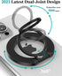 Magnetic Phone Grip for MagSafe, Double-Sided Magnetic Phone Ring Holder Adjustable Phone Finger Grip Stand Compatible with MagSafe Accessories, i...