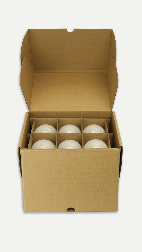 TCP 100 Watt LED Light Bulbs Energy Efficient 14W | A19 Lamp E26 Base Non-Dimmable Daylight 5000 Kelvin, Pack of 6...