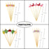 Cocktail Picks 200 Counts Handmade Sticks Wooden ?Natural Bamboo Toothpicks Cocktail Sticks Party Supplies (Flamingo)…...