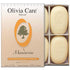 Olivia Care Bath & Body Bar Mandarin Soap 4 Pack Gift Box Organic, Vegan & Natural Contains Olive Oil Repairs, Hydrates, Moisturizes & Deep Cleans...
