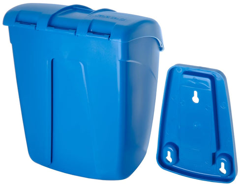 San Jamar SI2000 Saf-T-Ice Plastic Scoop Caddy for Scoops, 86 oz, Blue...