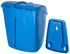 San Jamar SI2000 Saf-T-Ice Plastic Scoop Caddy for Scoops, 86 oz, Blue...