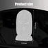 2 PCS Car Seat Headrest Cover, 15.74" x 7.87" Wool Acrylic Material Personalized Funny Full Face Mask Design Headrest Cover, Decorative Modificati...