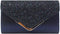 ZIUMUDY Women's Sparkle Evening Bags Envelope Clutches Shoulder Chain Handbag Bridal Wedding Purse...