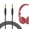 GEEKRIA Audio Cable Compatible with Beats Studio Pro, Mixr, Pro, Solo 4, Solo3, Solo2, Studio3 Headphones Cable, 1/8" (3.5mm) to 3.5mm Braided Nyl...