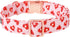 Lionet Paws Valentine Day Dog Collar, Heavy-Duty Cute Red Heart pattern Collar with Metal Buckle Pet Necklace for Large Dog Gift, XLarge, Neck 16-...