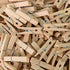 Mini Clothespins, Mini Natural Wooden Clothespins with Jute Twine, Multi-Function Clothespins Photo Paper Peg Pin Craft Clips (Natural 250 Pcs)...