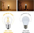 2W Globe LED Edison Bulbs 25 Watts Equivalent (Dimmable), Warm White 2700K, Vintage A15/A50 E26 LED Light Bulb for Bedroom Chandelier, Bathroom Va...